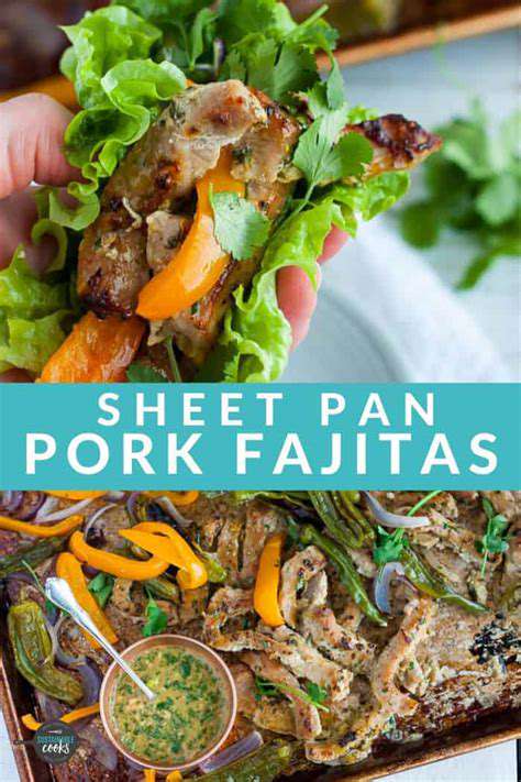 SheetPanPorkFajitas