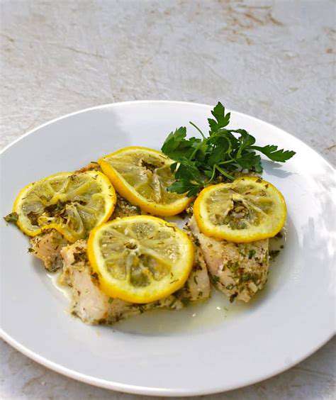 SimpleBakedFishwithLemonandHerbs