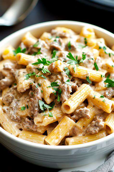 SimpleBeefandMushroomPasta:ACreamyComfortFood
